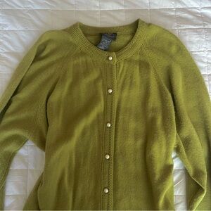 Green Women's Cardigan